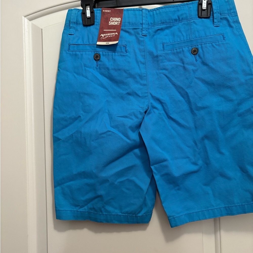 Arizona Jean Company Bright Blue Kids Shorts - Picture 4 of 6